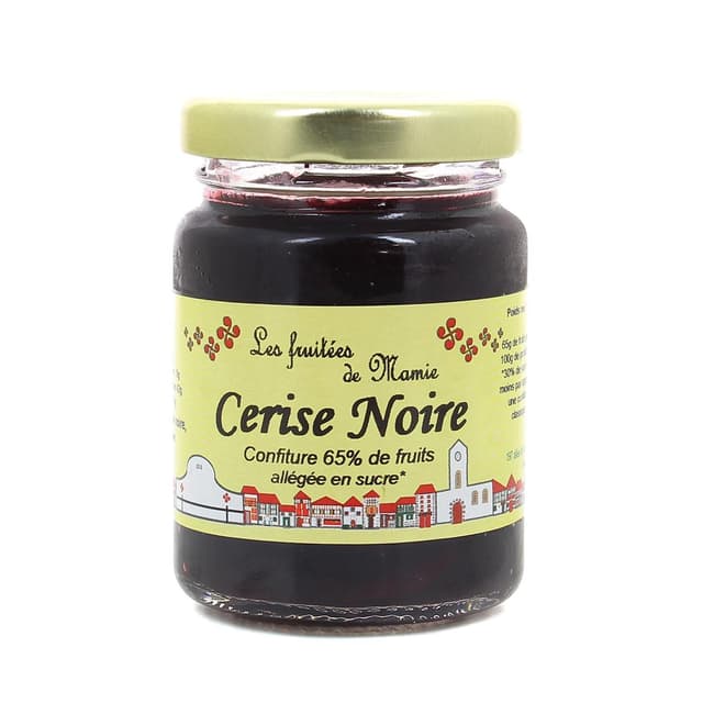 3352915400008 - Les fruitées de Mamie - Confiture de Cerise Noire