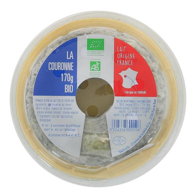 3224338600108 - Cloche d'Or - Couronne touraine bio - Lait de chèvre cru