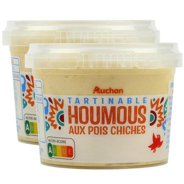 2050000410208 - Auchan - Houmous Tartinable aux Pois Chiches