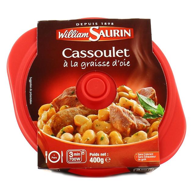 3261051670308 - William Saurin - Les cocottes Cassoulet à la graisse d'oie