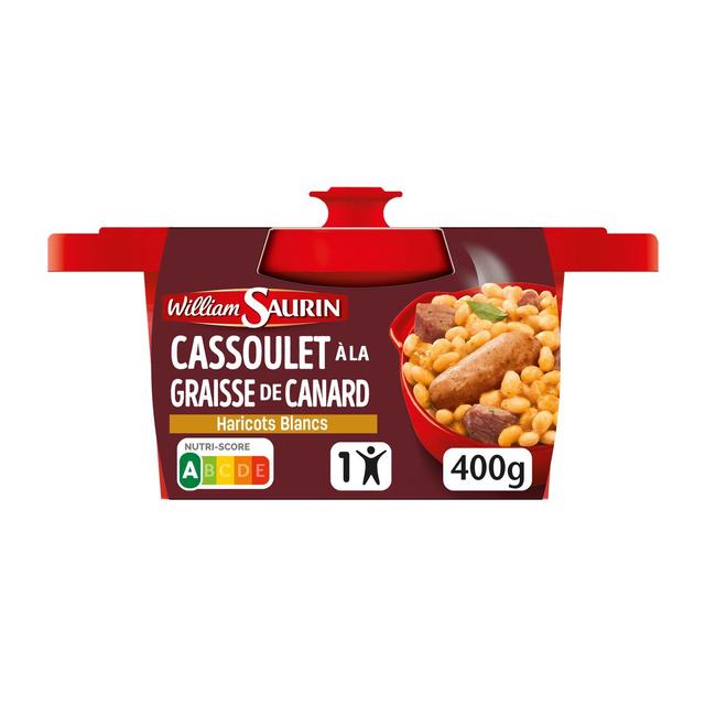 3261051670308 - William Saurin - Les cocottes Cassoulet à la graisse d'oie