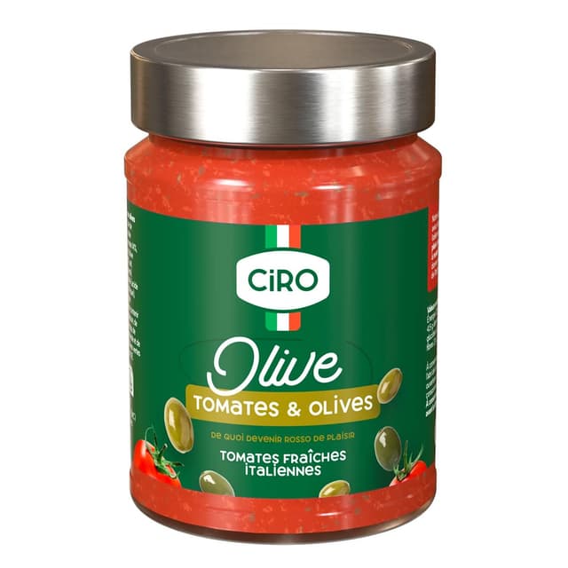 3760291760508 - Ciro - Sauce Tomate et Olive 