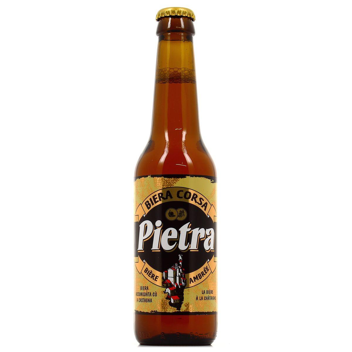 3498640101008 - Pietra - Bière ambrée à la chataigne 8°