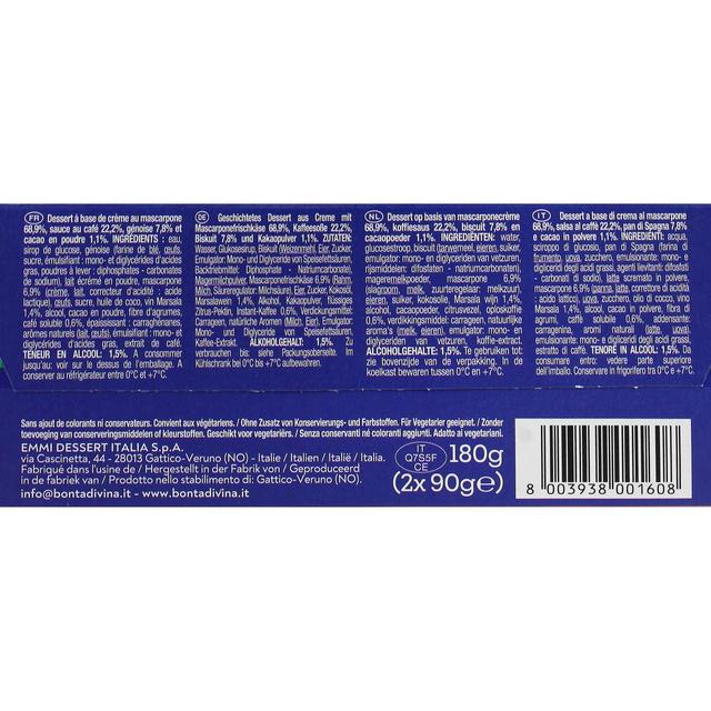 8003938001608 - Bontà Divina - Tiramisu