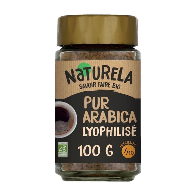 3700110092908 - Naturela - Café Soluble instantané Pur arabica bio