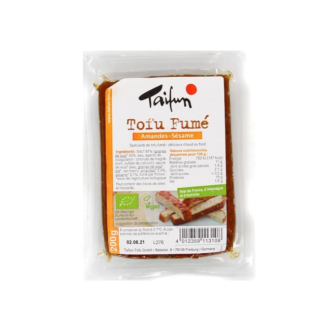 4012359010056 - Taifun - Tofu Fumé Amande Sésame Bio
