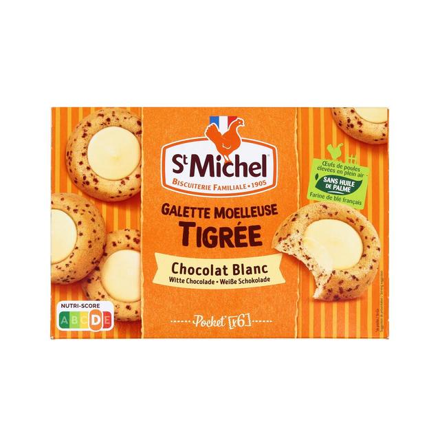 3178530423808 - St Michel - Galette Moelleuse Chocolat Blanc