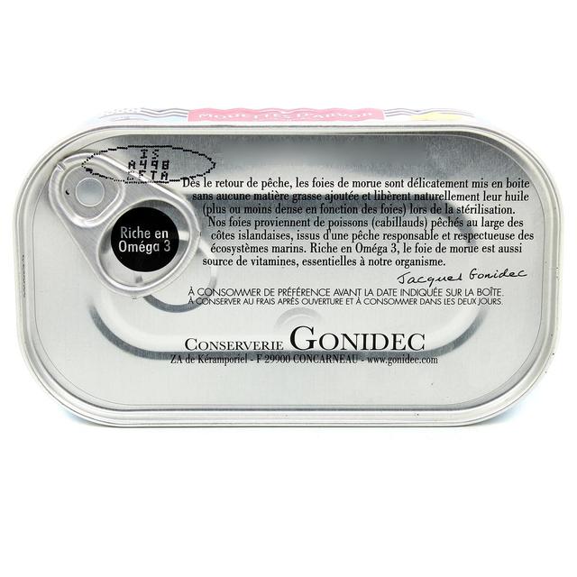 3365624014008 - Les Mouettes d'Arvor - Foie de Morue MSC au Citron Bio