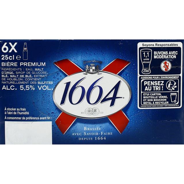 3080216054308 - 1664 - Bière blonde 5.5°