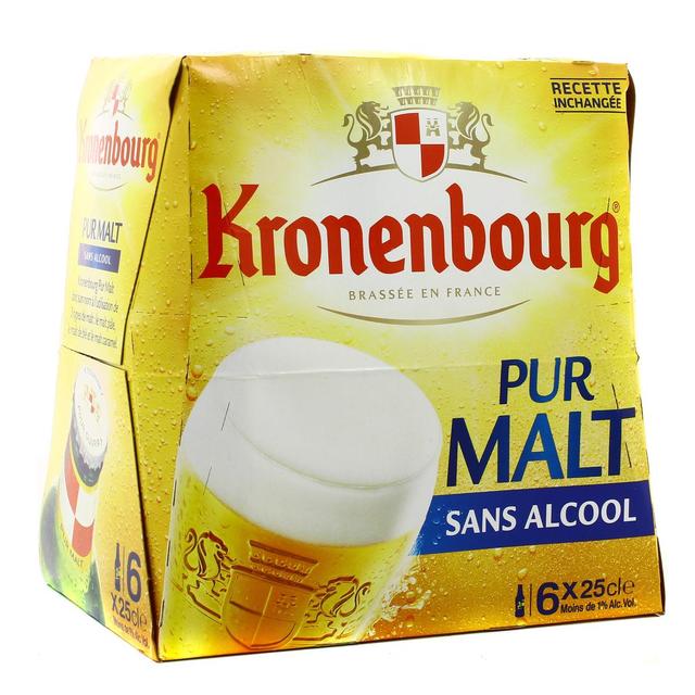 3080216054902 - Kronenbourg - Bière blonde pur malt 0.9°