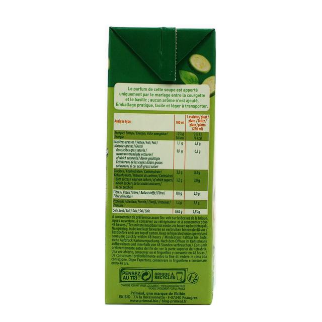 3380380074608 - Priméal - Velouté de courgette bio & basilic