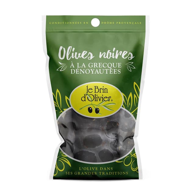 3262880105108 - Le Brin d'Olivier - Olives Noires Dénoyautées