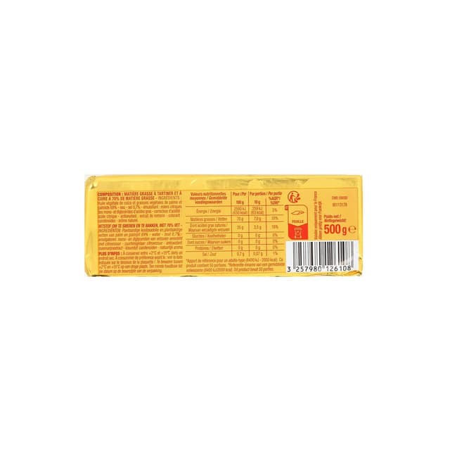 3257980126108 - Cora - Margarine cuisson et pâtisserie
