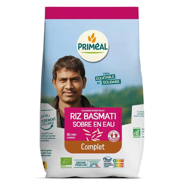3380390016308 - Priméal - Riz Basmati Complet bio