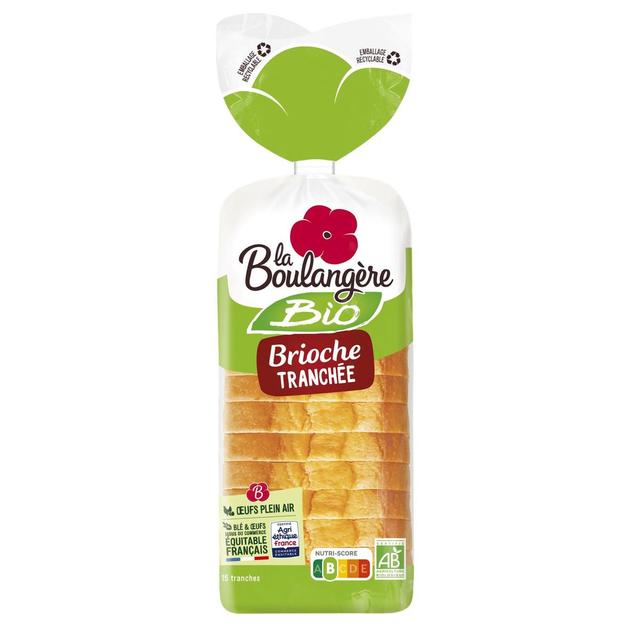 3284230006408 - La Boulangère - Brioche Tranchée Bio