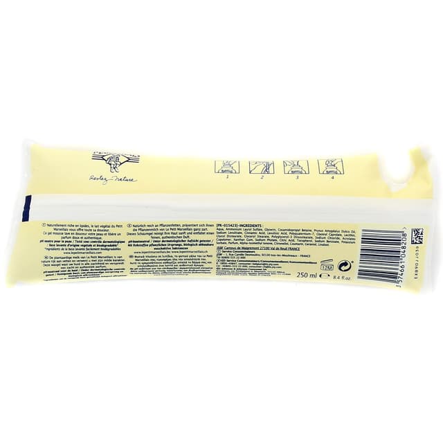 3574661349800 - Le Petit Marseillais - Recharge gel mousse extra-doux au lait