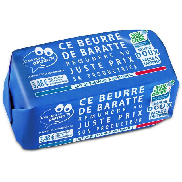 3523230048408 - C'est qui le Patron - Beurre Doux de Baratte Bleu blanc coeur
