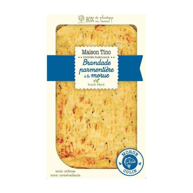 3338310000609 - Maison Tino - Brandade Parmentière à la Morue