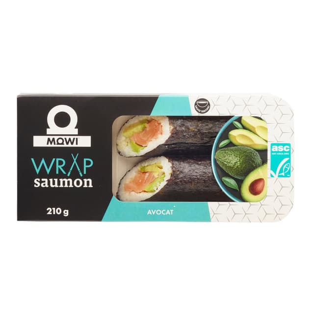 3661483800609 - Mowi - Wrap Saumon Avocat 