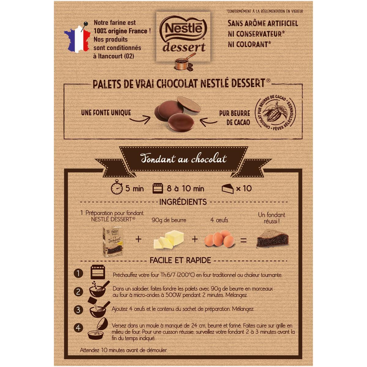 7613034060709 - Nestlé Dessert - Fondant au chocolat
