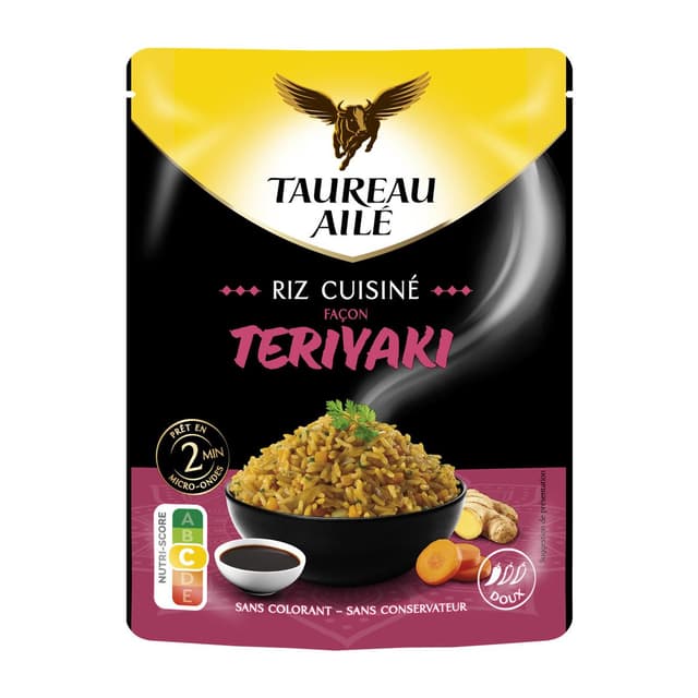 3760341070809 - Taureau Ailé - Riz micro ondes express façon Teriyaki