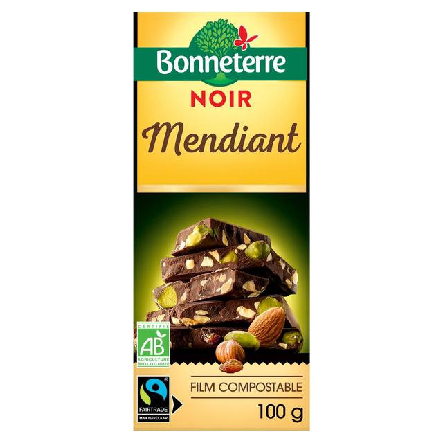 3396411221309 - Bonneterre - Chocolat noir mendiant bio