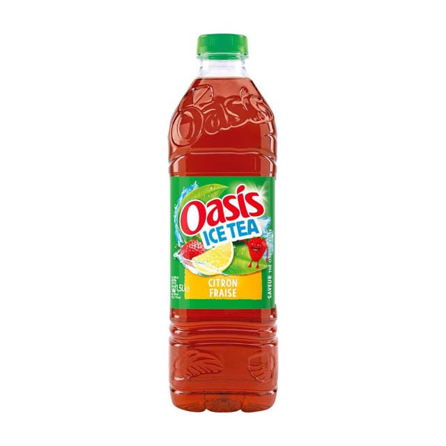 3124480202109 - Oasis - Thé glacé saveur citron fraise