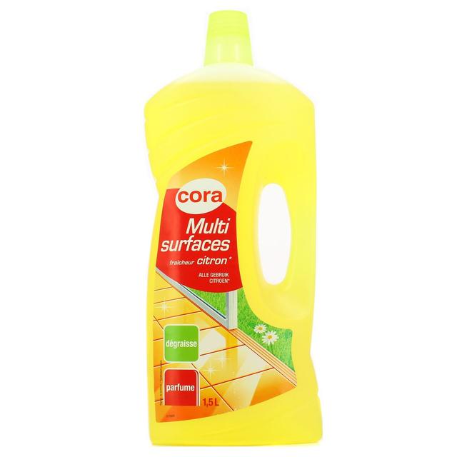 3257986612209 - Cora - Nettoyant multi-surfaces - Fraîcheur citron 1,5L