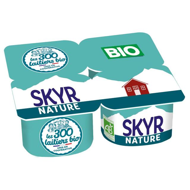 3523230063609 - Les 300 laitiers bio - Skyr Bio Nature 0%mg
