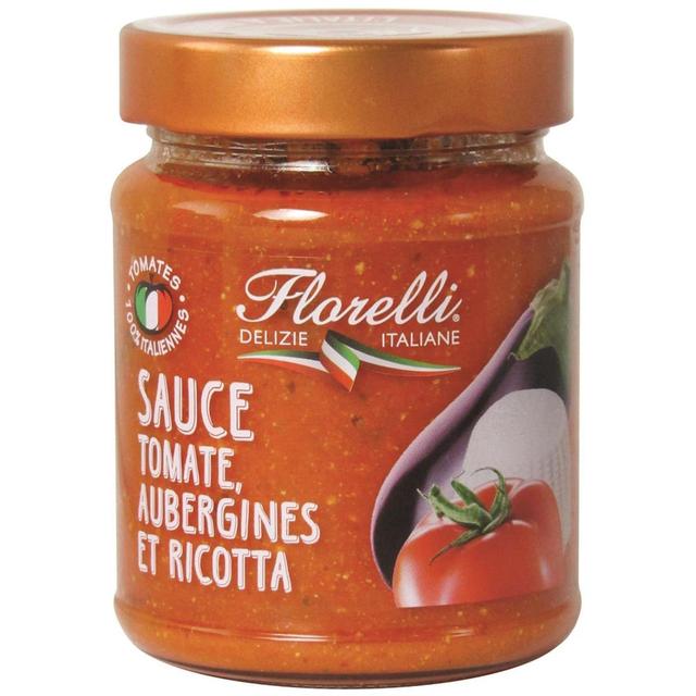 3760077533609 - Florelli - Sauce Tomate Aubergines et Ricotta