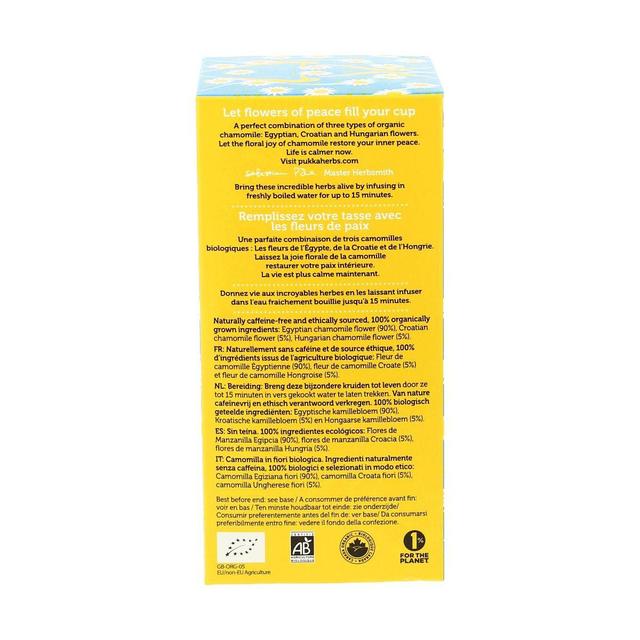 5060229014009 - Pukka - Infusion 3 camomilles bio