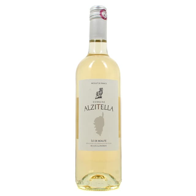 3334861004509 - île de Beauté blanc IGP - Domaine Alzitella