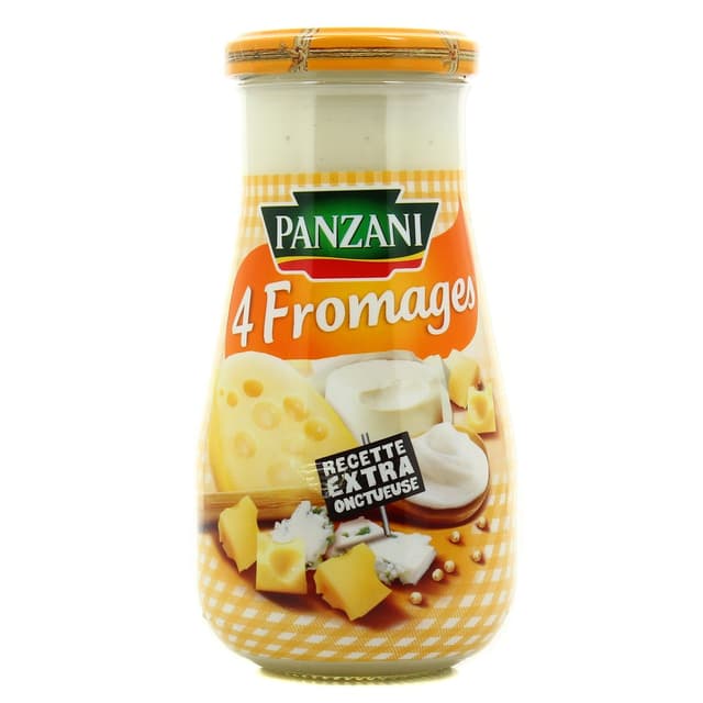 3038352874809 - Panzani - Sauce 4 fromages
