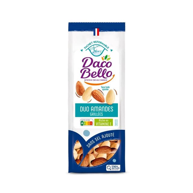 3270720005709 - Daco Bello - Duo d'Amandes Grillées Sans Sel et Huile Ajoutés