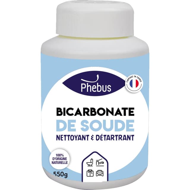 3077317217909 - Phébus - Bicarbonate de soude nettoyant et détartrant