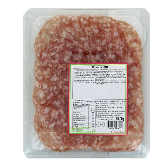 3760187538709 - Frais Devant - Rosette bio