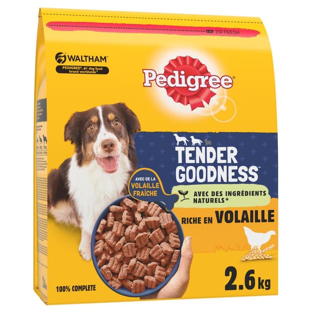 4008429149009 - Pedigree - Croquettes Volaille Tender Goodness pour Chien moyen et grand 