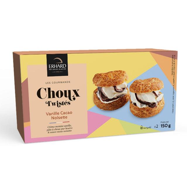 3428420059809 - Erhard - Choux vanille cacao noisette