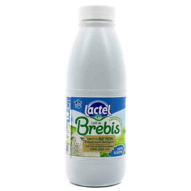 3428274160010 - Lactel - Lait brebis demi-écrémé 1,5% mg