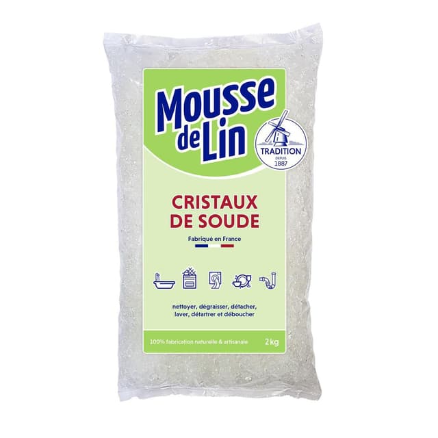 5415040400010 - Mousse De Lin Tradition - Cristaux de soude
