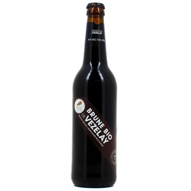 3760222500210 - Brasserie De Vezelay - Bière Brune Bio 5.5°