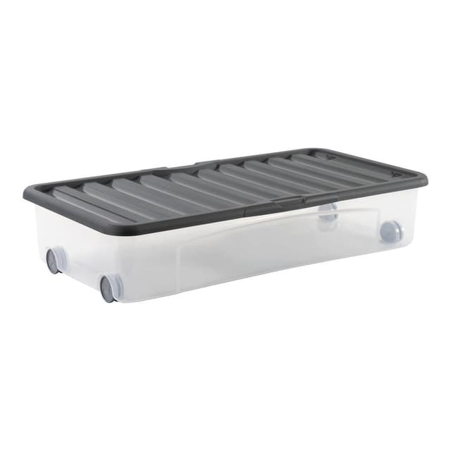 3234530010810 - Sundis - Dessous de lit ventili avec couvercle + roulettes