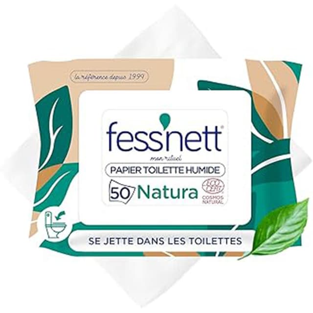 4008455520810 - Fess'Nett - Lingette papier toilette natura