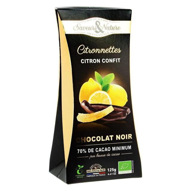 3760077181510 - Saveurs & Nature - Citronnettes au chocolat noir bio