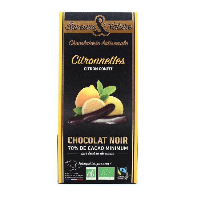 3760077181510 - Saveurs & Nature - Citronnettes au chocolat noir bio