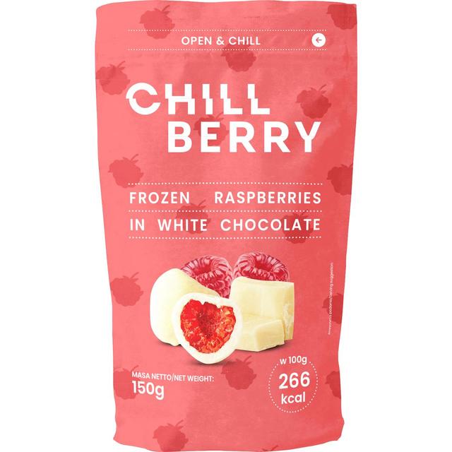 5906970091510 - Chill Berry  - Framboises enrobées de chocolat blanc