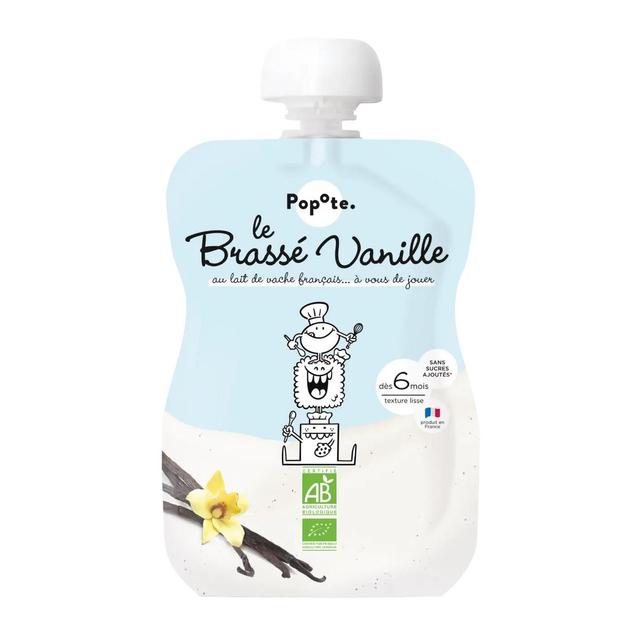 3760262842110 - Popote - Brassé Vanille Bio Gourde bébé dès 6 mois