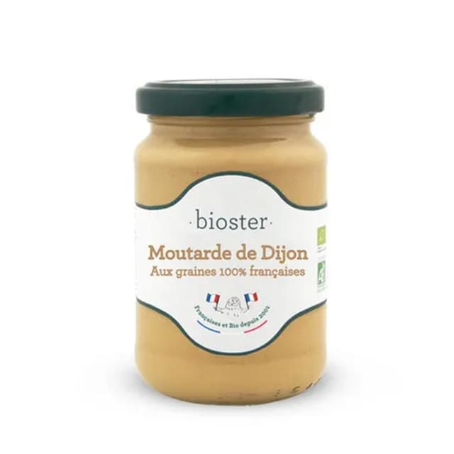 3760128282210 - Bioster - Moutarde de Dijon bio aux graines françaises