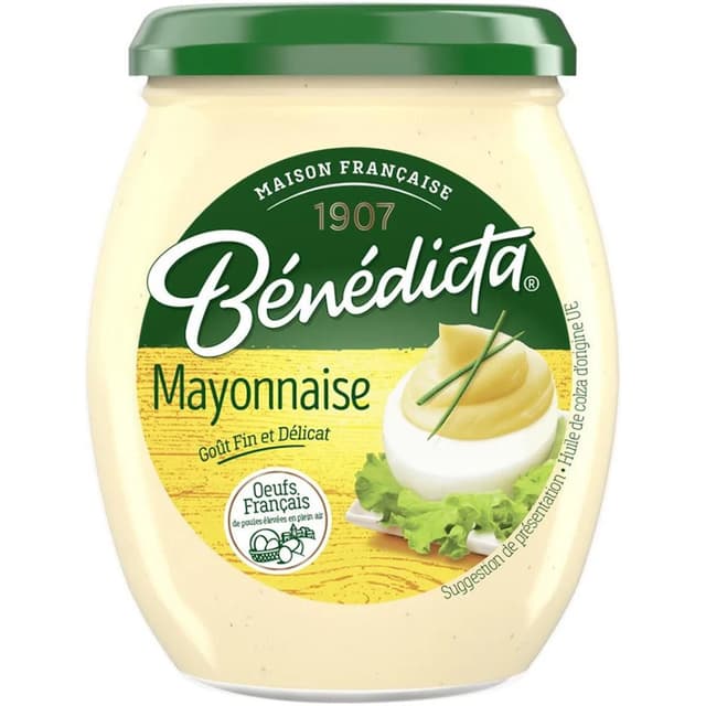 3660603083410 - Bénédicta - Mayonnaise Nature