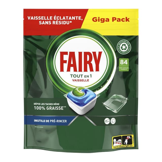 8700216254410 - FAIRY - Capsule lave vaisselle Tout en 1 Original